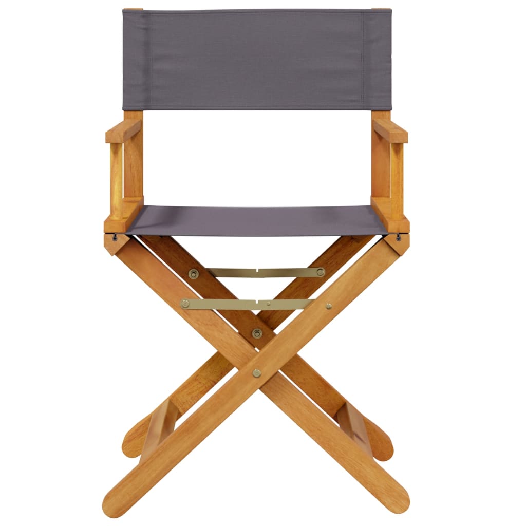 Folding Director Chairs 2 Pcs  Fabric