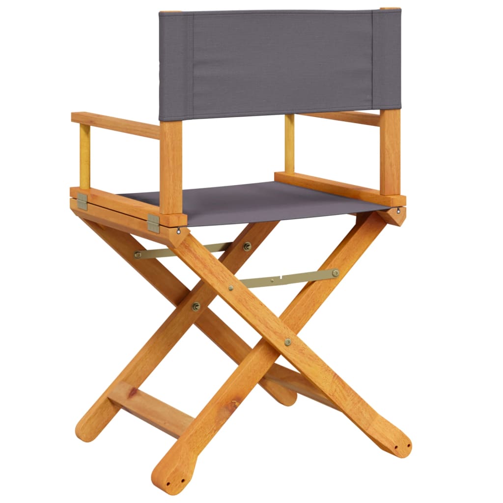 Folding Director Chairs 2 Pcs  Fabric
