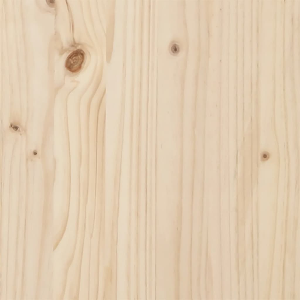 Bed Frame Without Mattress Solid Wood Pine