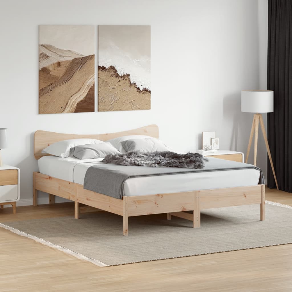 Headboard Solid Wood Pine
