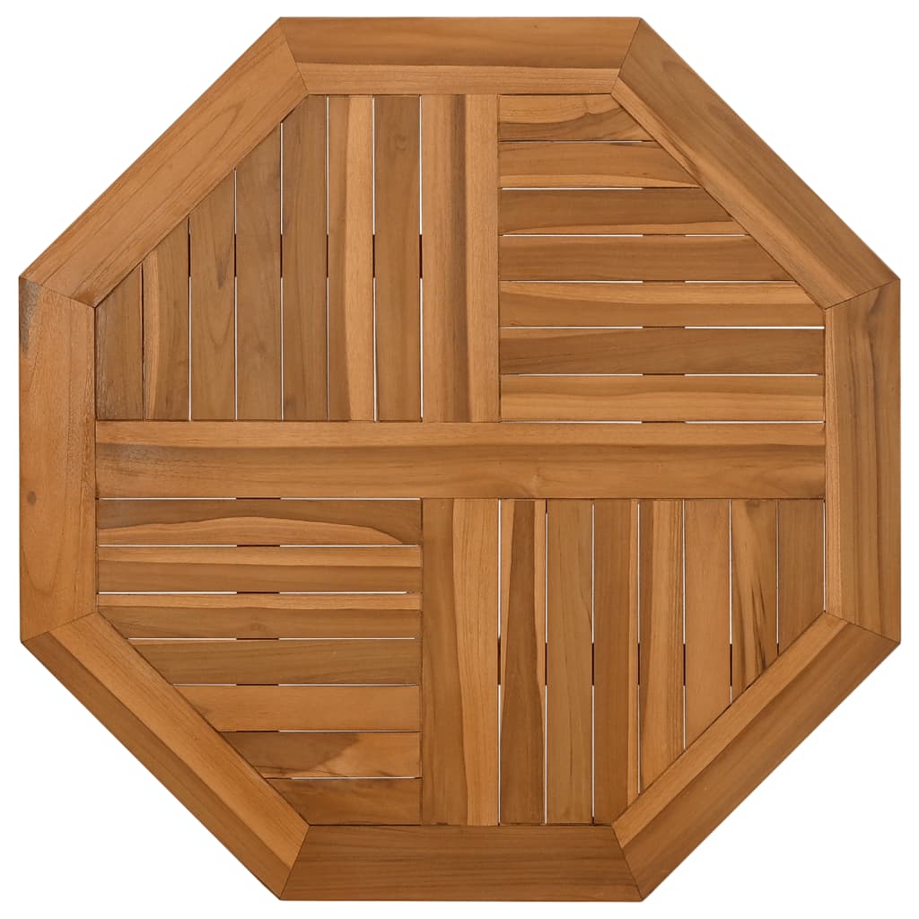 Table Top 60X60X2.5 Cm Solid Wood Teak