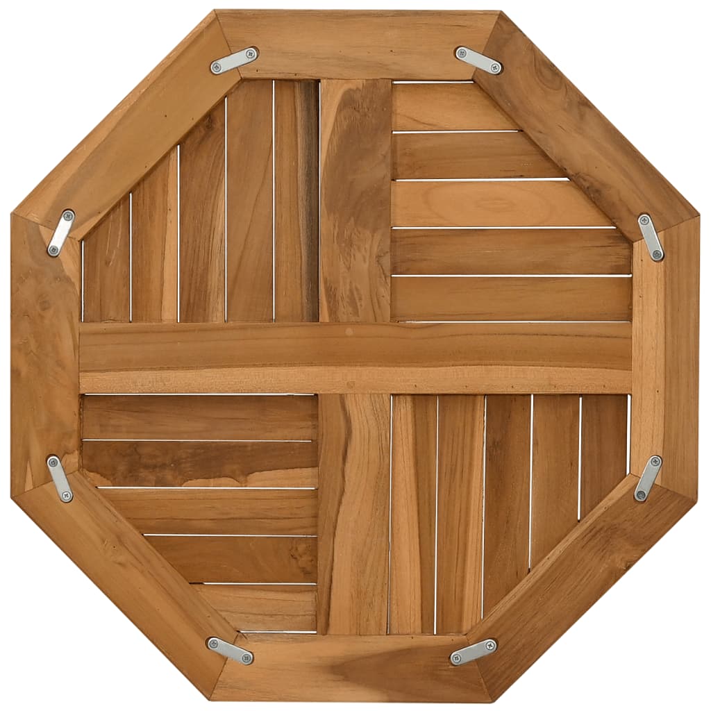Table Top 60X60X2.5 Cm Solid Wood Teak