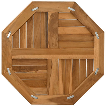 Table Top 60X60X2.5 Cm Solid Wood Teak
