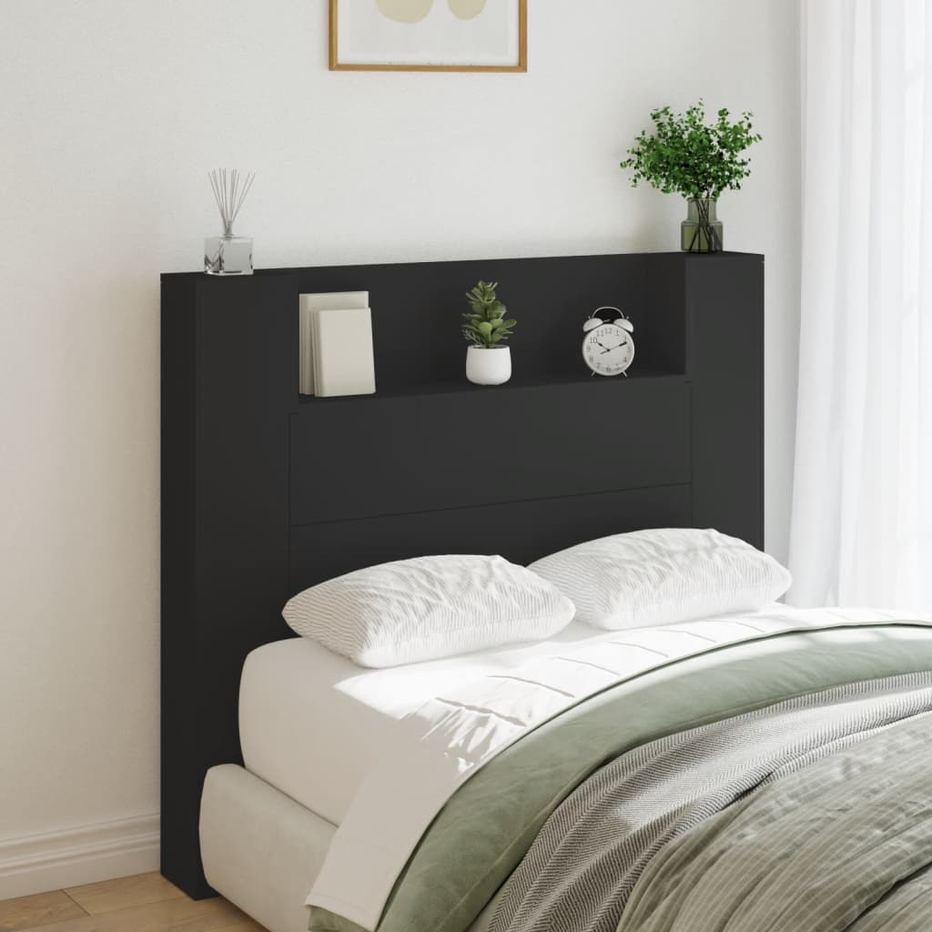 Headboard Cabinet With Led