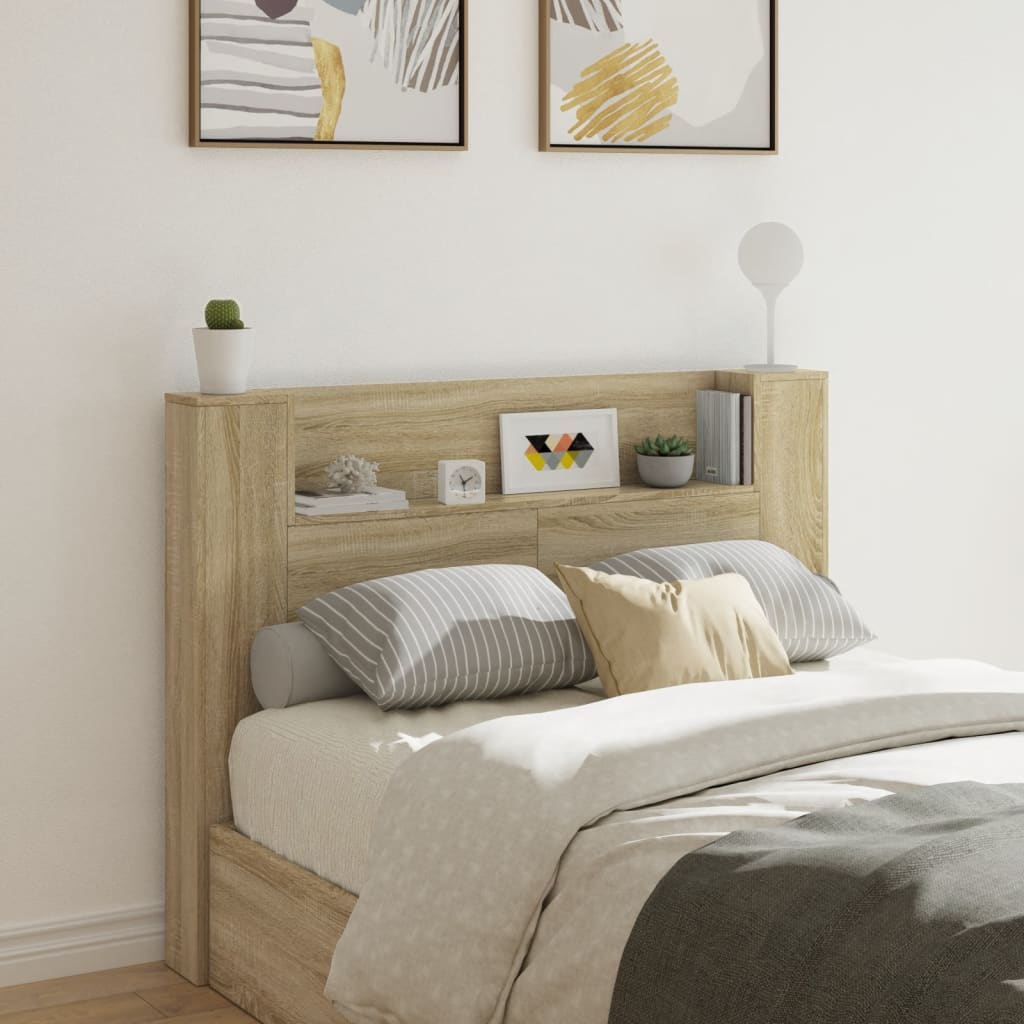 Headboard Cabinet With Led