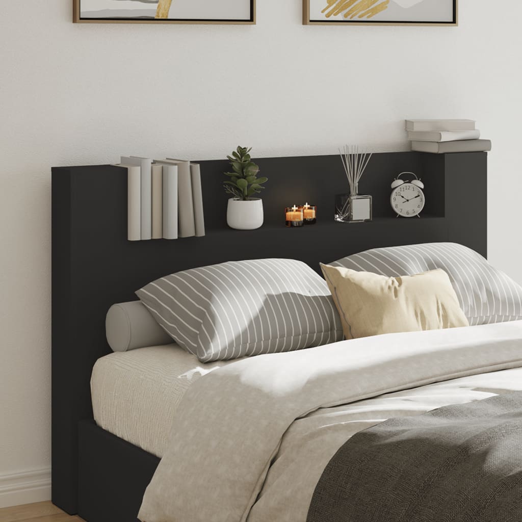 Headboard Cabinet With Led