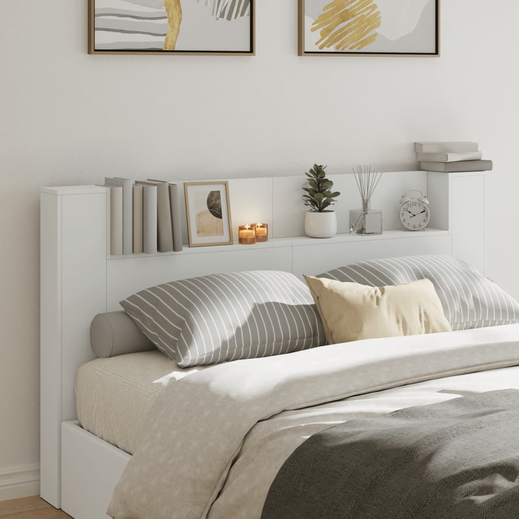 Headboard Cabinet With Led