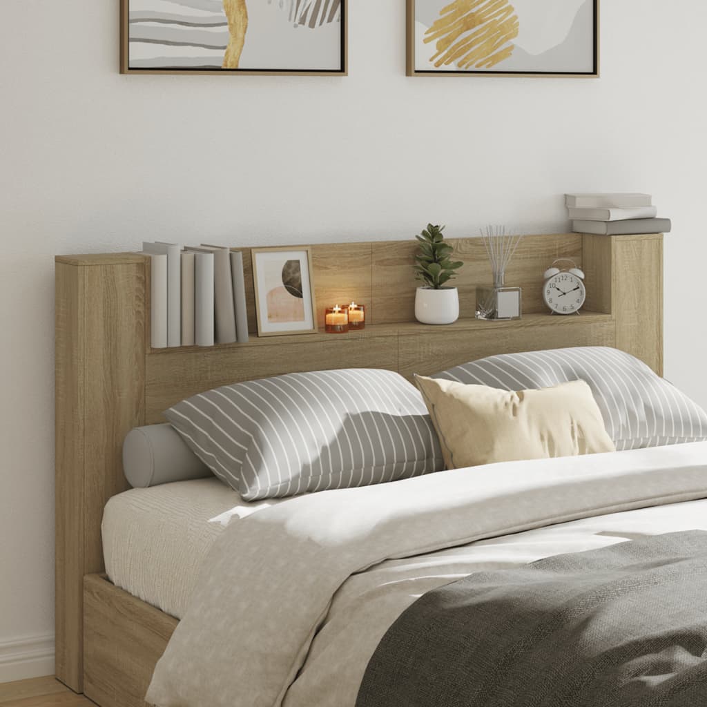 Headboard Cabinet With Led