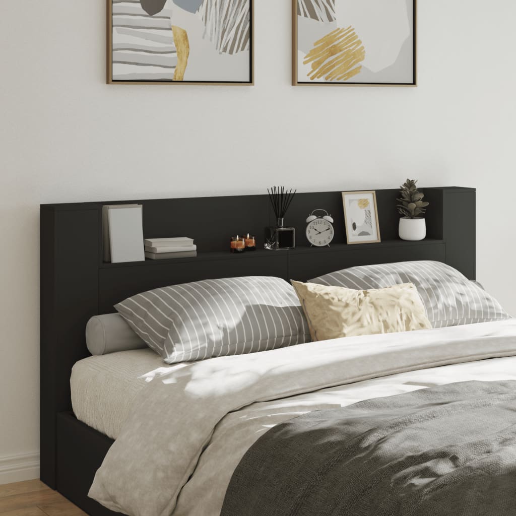Headboard Cabinet With Led