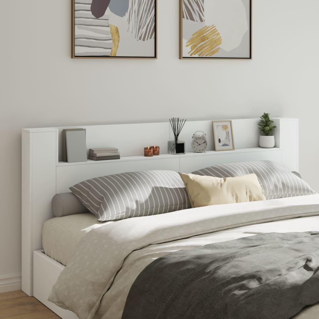 Headboard Cabinet With Led