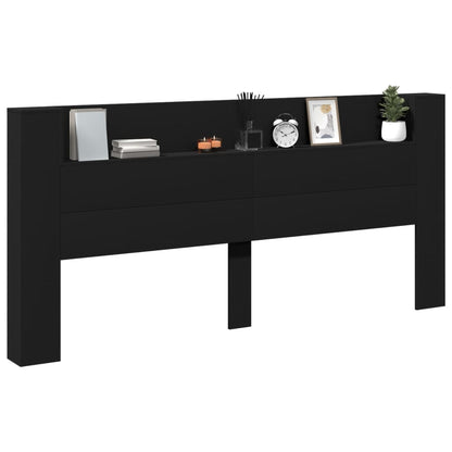 Headboard Cabinet With Led