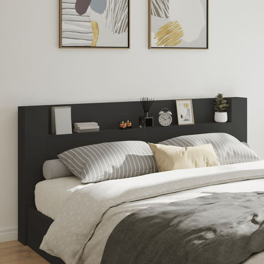 Headboard Cabinet With Led