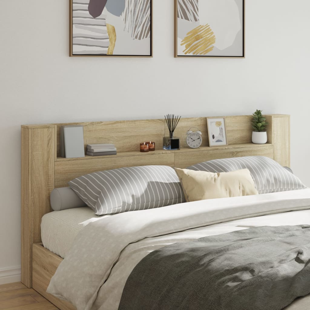 Headboard Cabinet With Led
