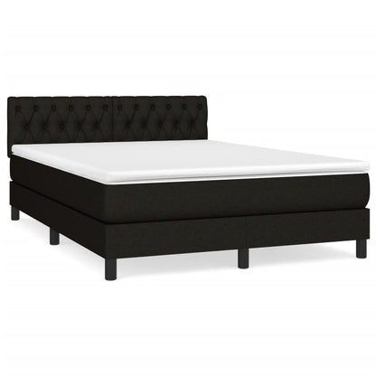 Box Spring Bed With Mattress 100X200 Cm Fabric