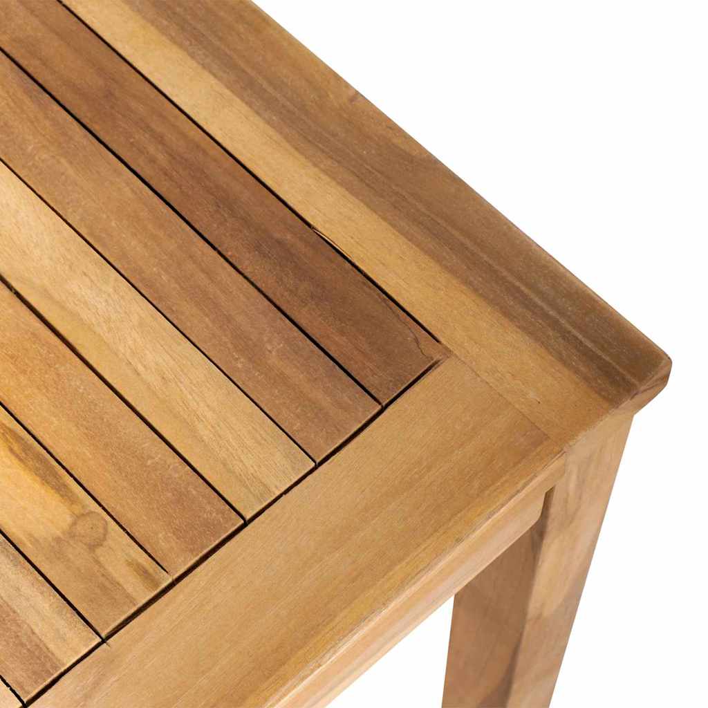 Garden Natural 110 X 64 X 76.5 Cm Solid Teak Wood