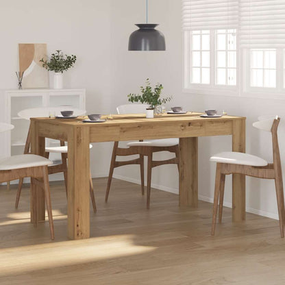 Dining Table 140X74.5X76 Cm Engineered Wood
