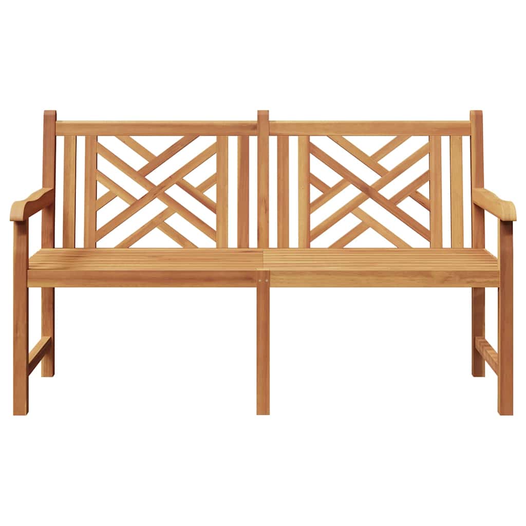Garden Bench Brown 150 X 60 X 90 Cm Solid Teak Wood