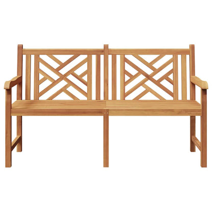 Garden Bench Brown 150 X 60 X 90 Cm Solid Teak Wood