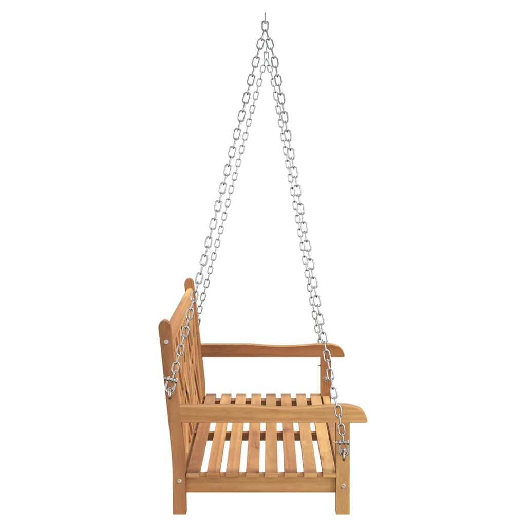 Swing Bench Other Brown 114 X 60 X 64 Cm Solid Teak Wood
