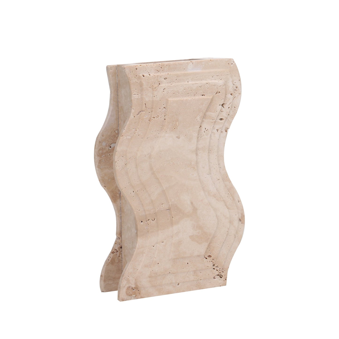 CAC10694-KM Curve Marble Base - Beige