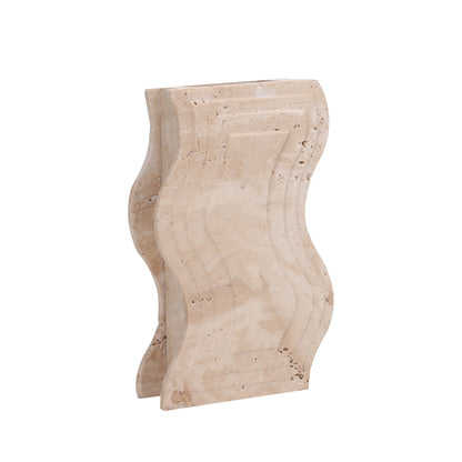 CAC10694-KM Curve Marble Base - Beige