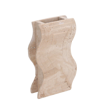CAC10694-KM Curve Marble Base - Beige