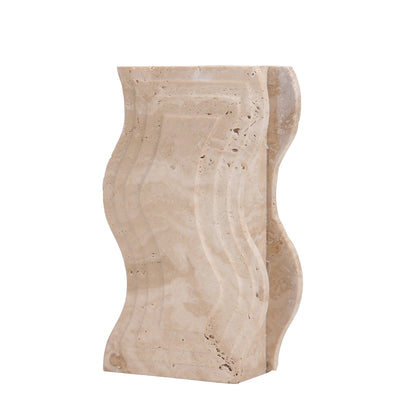 CAC10694-KM Curve Marble Base - Beige
