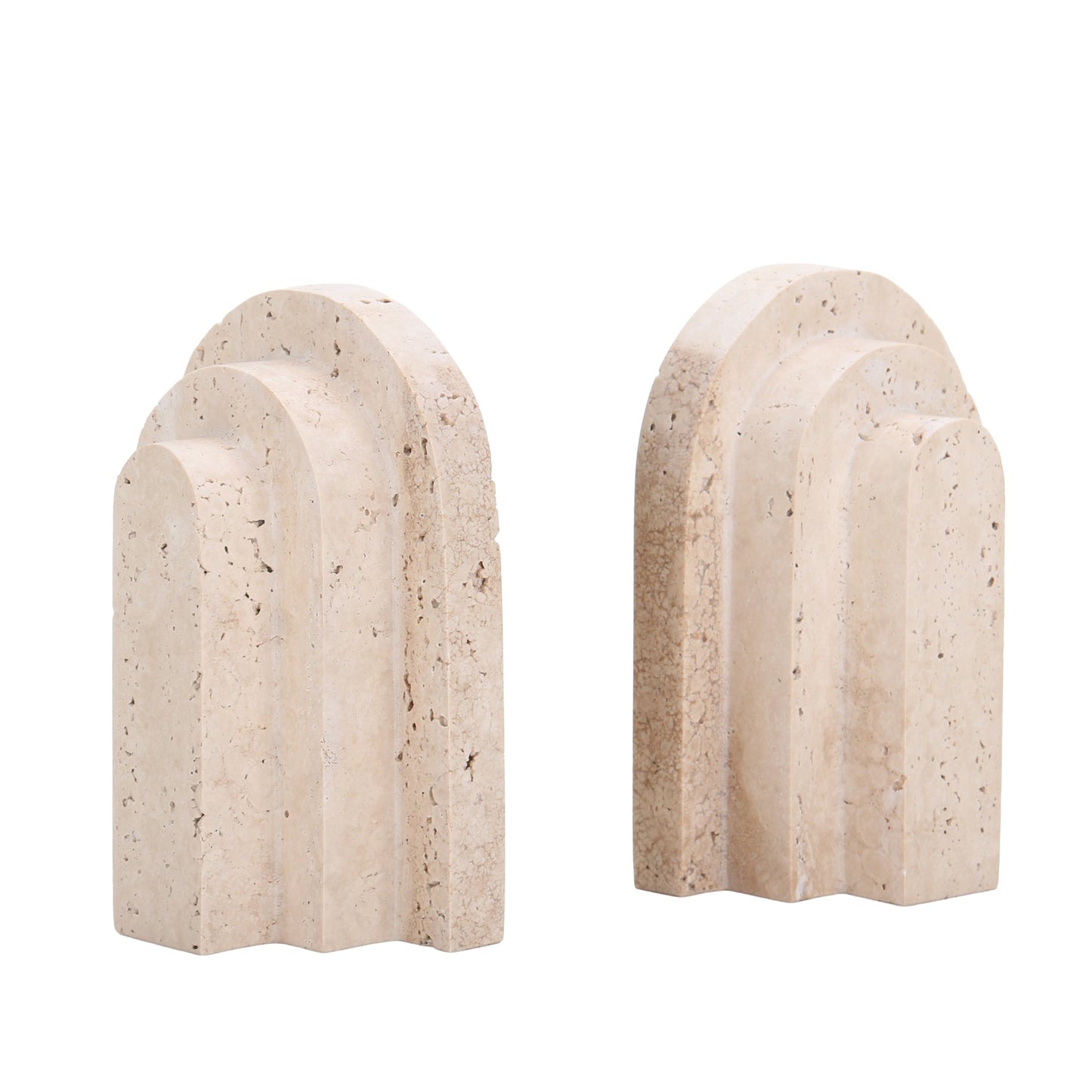 CAC10700-KM Stone Bookend - Beige