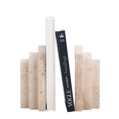 CAC10700-KM Stone Bookend - Beige