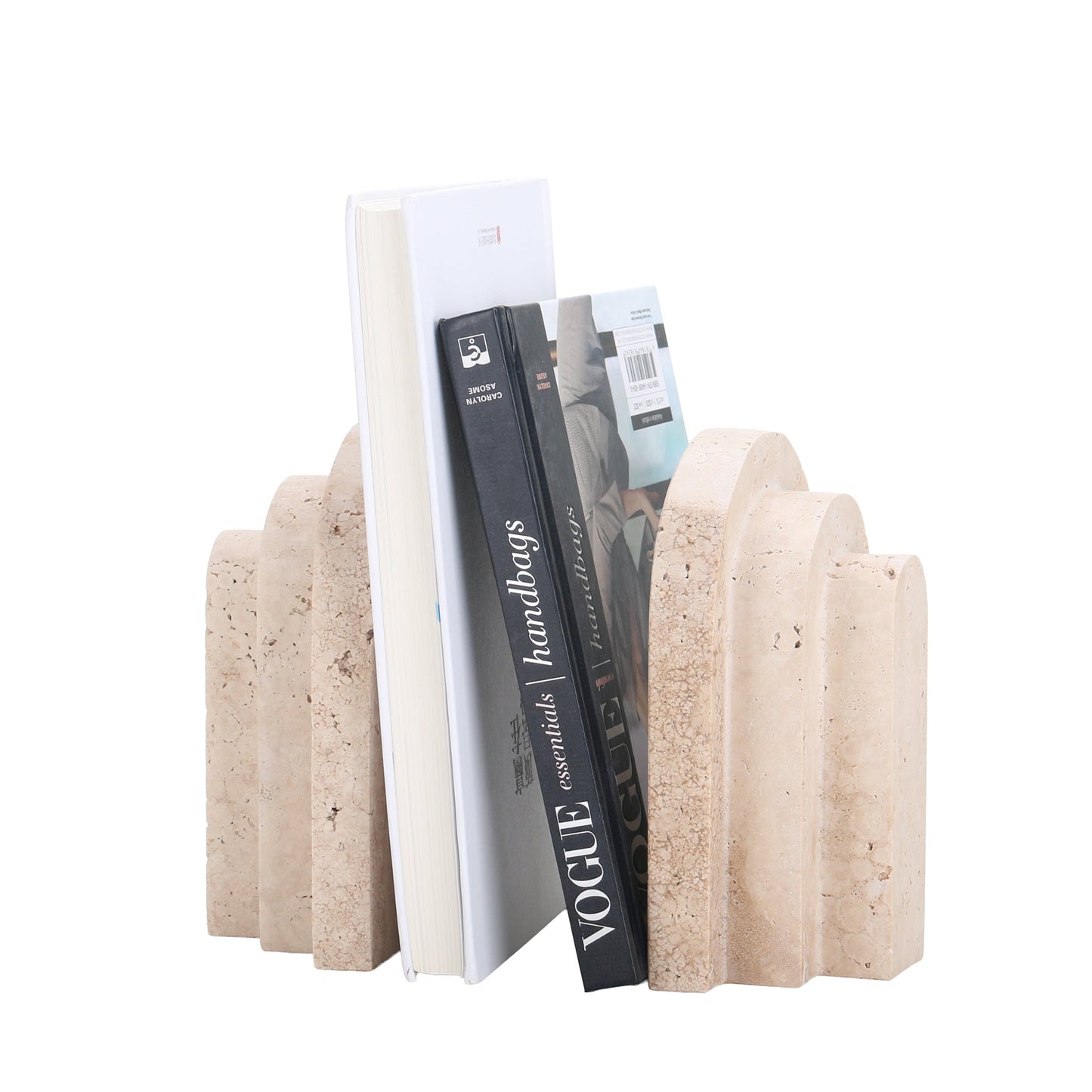 CAC10700-KM Stone Bookend - Beige
