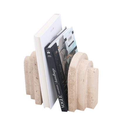 CAC10700-KM Stone Bookend - Beige