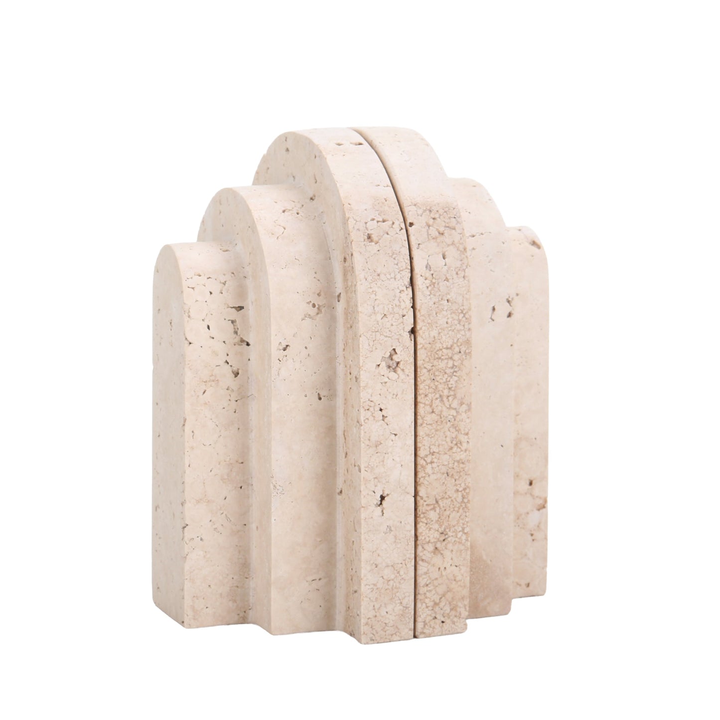 CAC10700-KM Stone Bookend - Beige