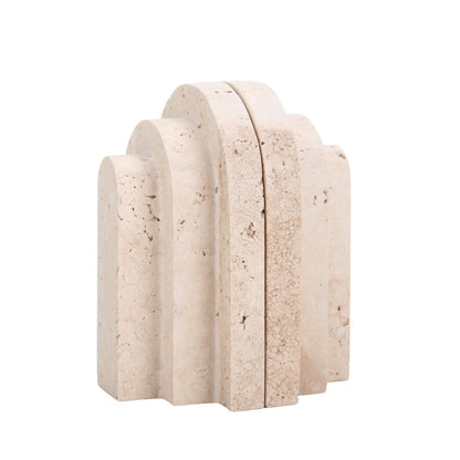 CAC10700-KM Stone Bookend - Beige