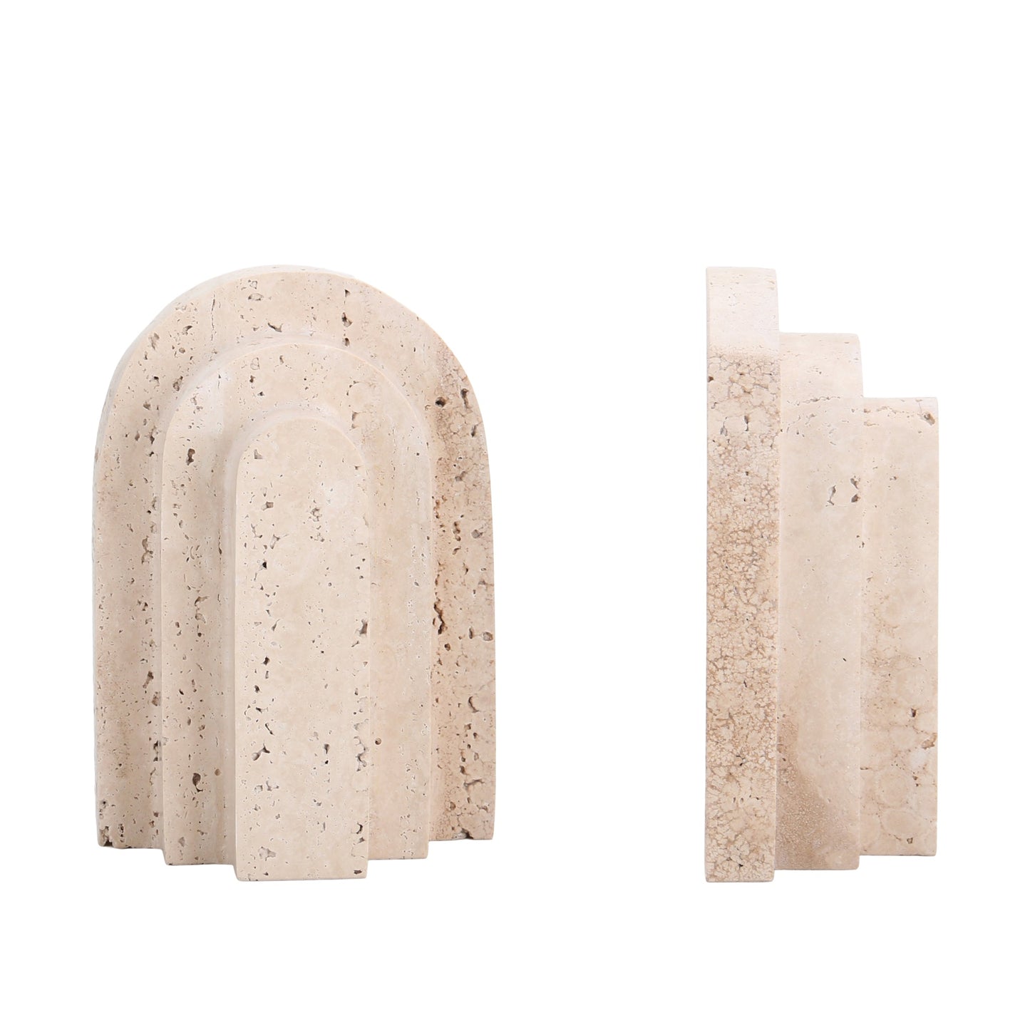 CAC10700-KM Stone Bookend - Beige