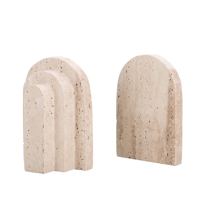 CAC10700-KM Stone Bookend - Beige
