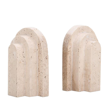 CAC10700-KM Stone Bookend - Beige
