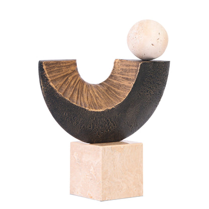 CAC10704-KM Balance Sculpture - Dark Bronze