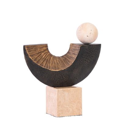 CAC10704-KM Balance Sculpture - Dark Bronze