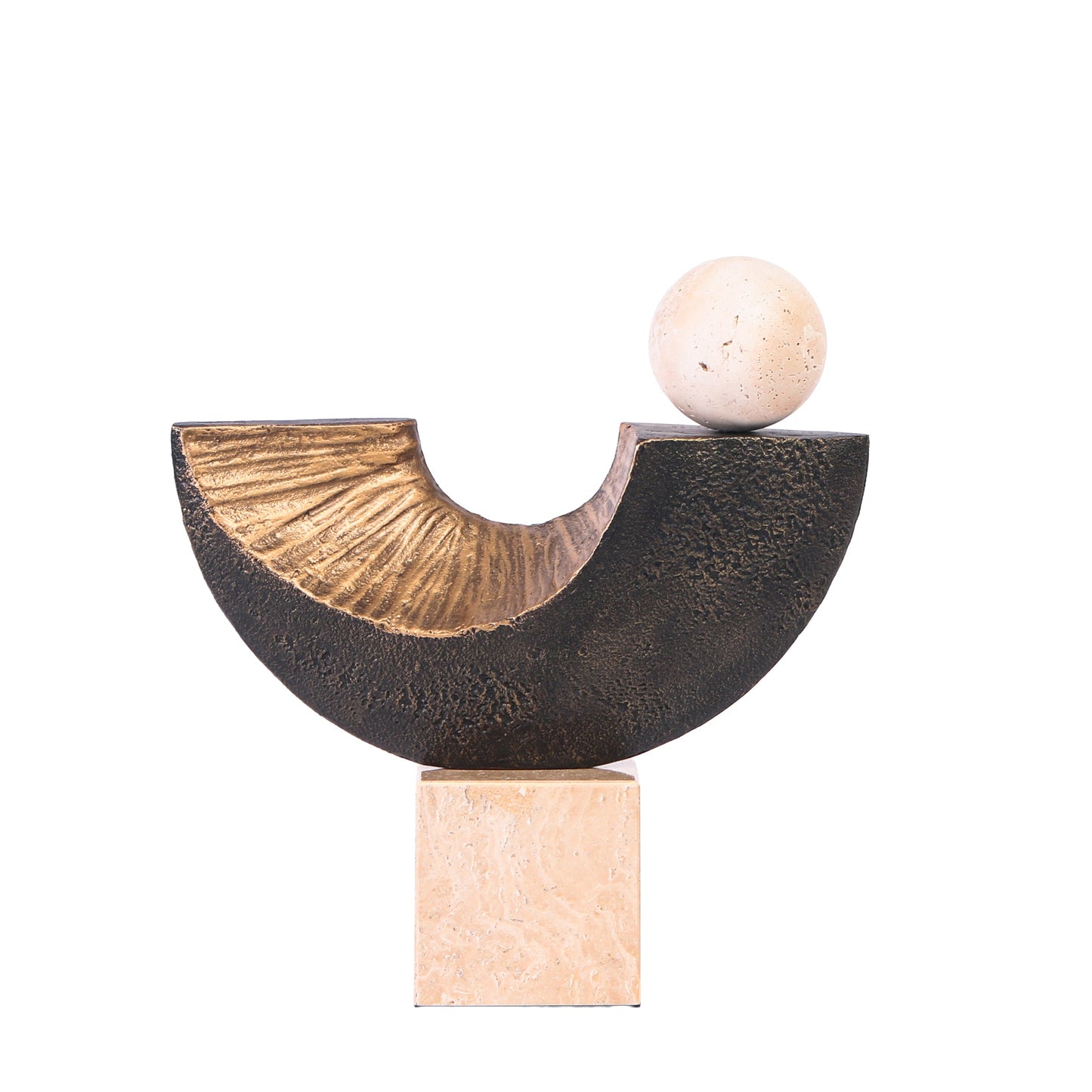 CAC10704-KM Balance Sculpture - Dark Bronze