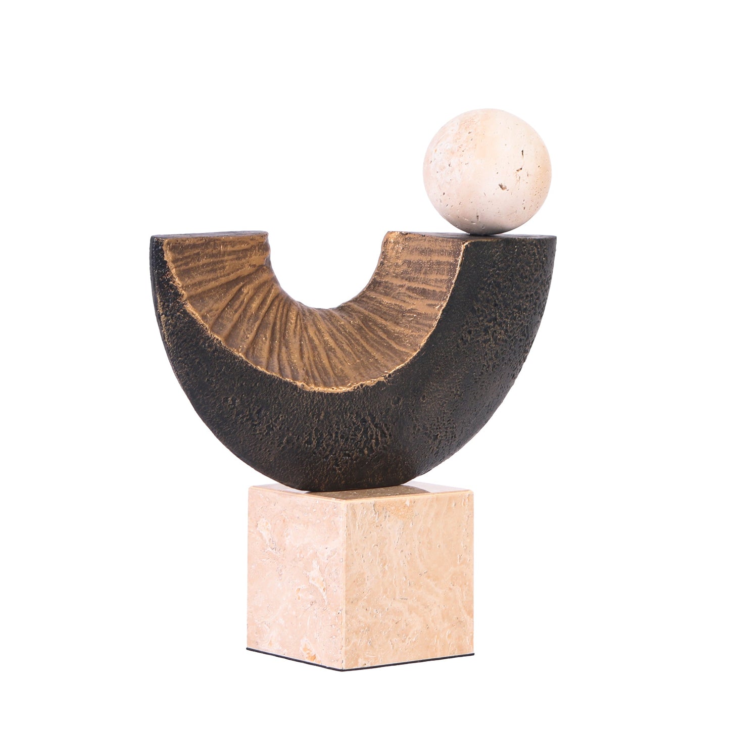 CAC10704-KM Balance Sculpture - Dark Bronze