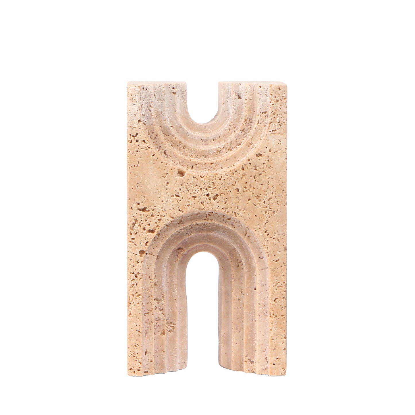 CAC10706-KM Carved Marble Sculpture - Beige