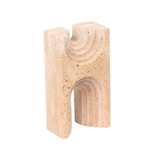 CAC10706-KM Carved Marble Sculpture - Beige