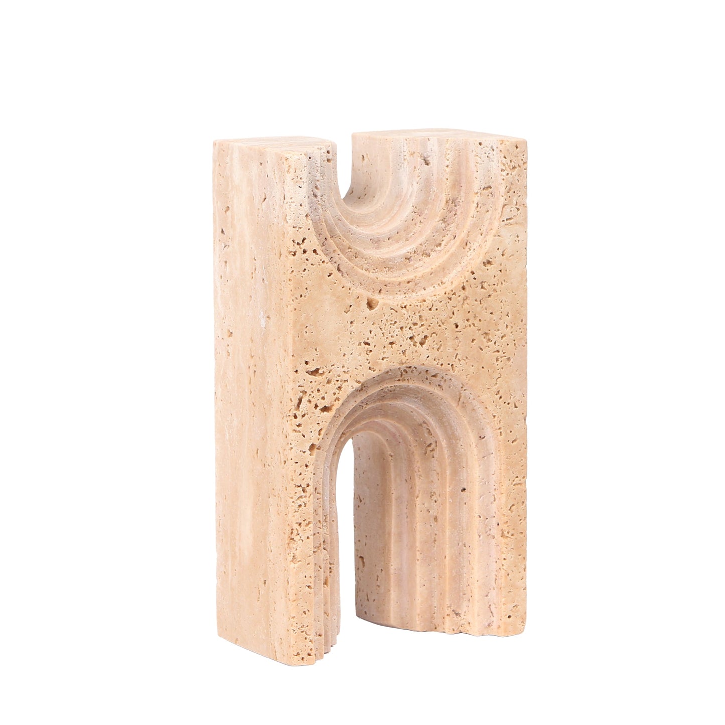 CAC10706-KM Carved Marble Sculpture - Beige