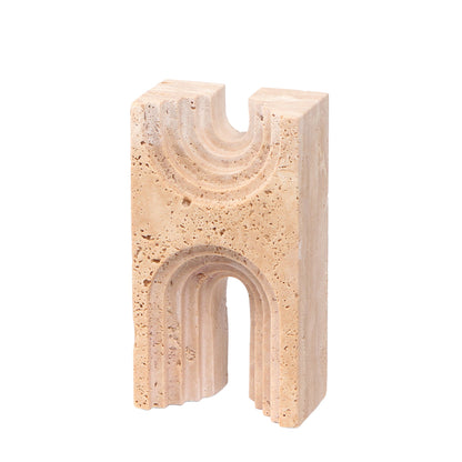 CAC10706-KM Carved Marble Sculpture - Beige