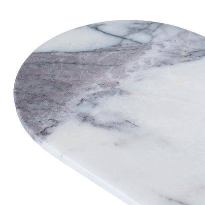 CAC10710-KM Natural Marble Tray - White