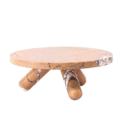 CAC10711-KM Marble Tray - Rainforest Brown