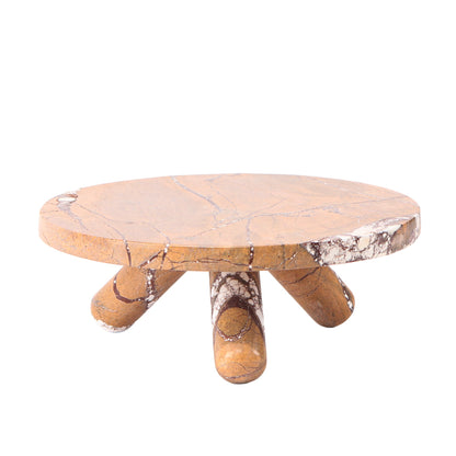 CAC10711-KM Marble Tray - Rainforest Brown