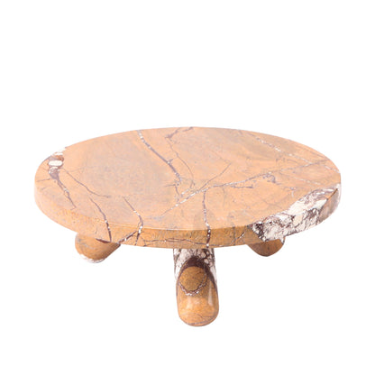 CAC10711-KM Marble Tray - Rainforest Brown