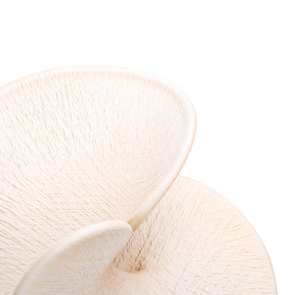 CAC10718-KM Shell Look Sculpture - Beige