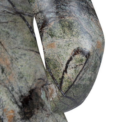 CAC10720-KM Sea Waves Marble Sculpture - Green